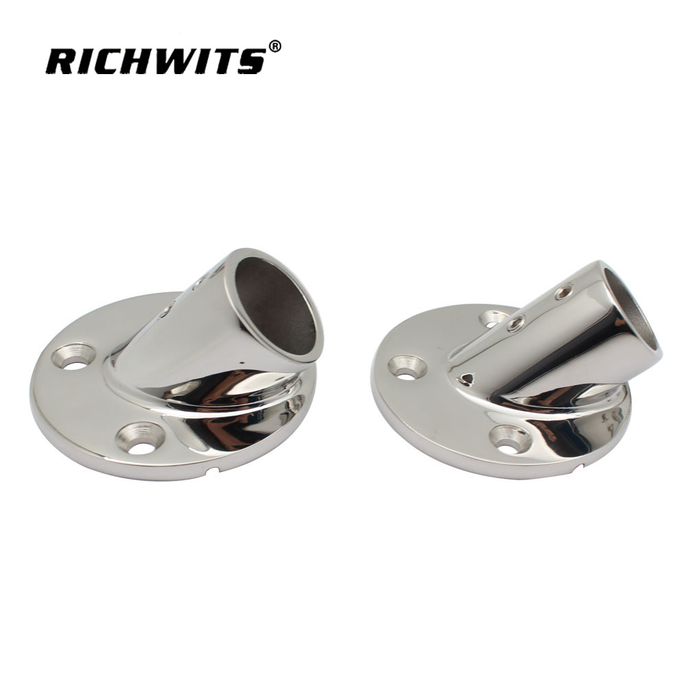 45도 해양 레일 피팅 베이스 316 스테인레스 스틸