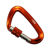  항공 알루미늄 D자형 카라비너 ​​암벽 등반 보험 후크