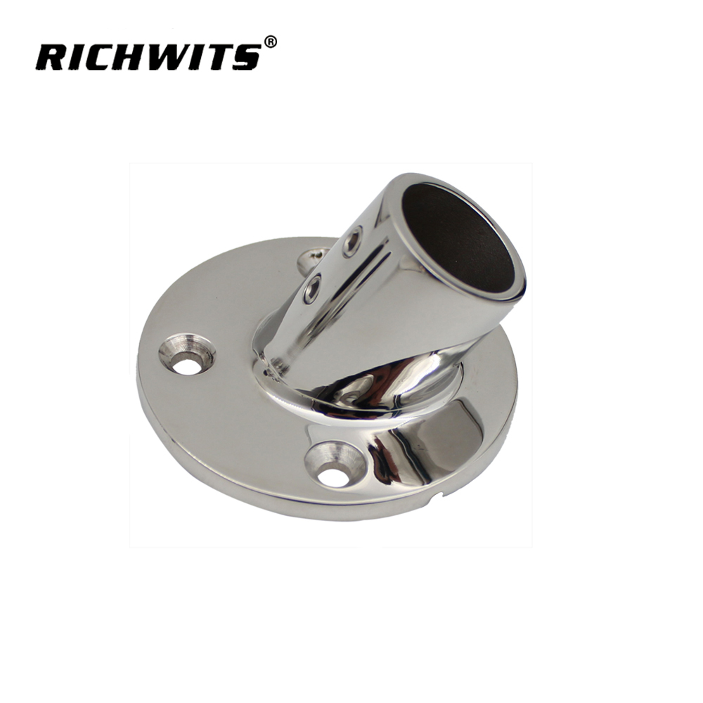  해양 60도 원형 레일 베이스 316 스테인레스 스틸 