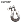 래치 1/4', 1/2'가 있는 스테인레스 스틸 리프팅 크레인 후크