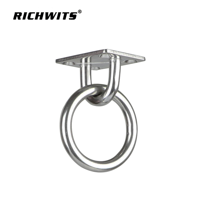  정사각형 모양의 스테인레스 스틸 계류 링 아이 플레이트 4mm-8mm