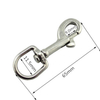 공장 타원형 회전 스냅 후크 스테인레스 스틸 