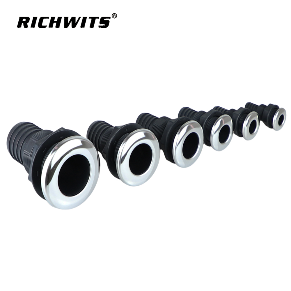  선체 배출구를 통한 플라스틱 호스용 선체를 통한 플라스틱