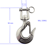 스테인레스 스틸 하드웨어 회전 턱 크레인 후크
