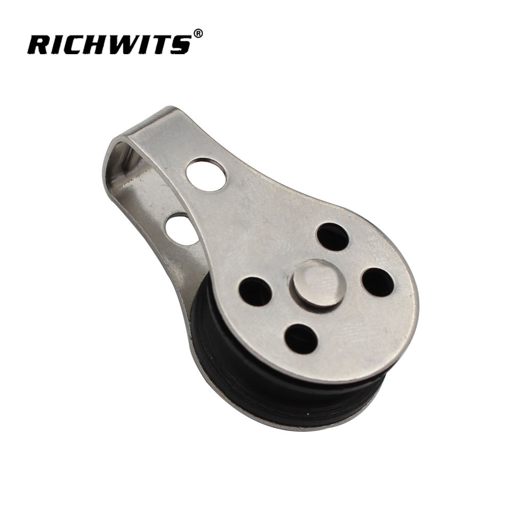 스테인리스 304 철사 밧줄 거는 철사 견인 바퀴 활차 장치