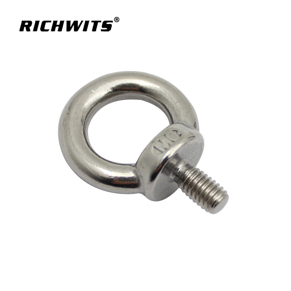 스테인레스 스틸 아이 볼트 나사 DIN 580 제조 