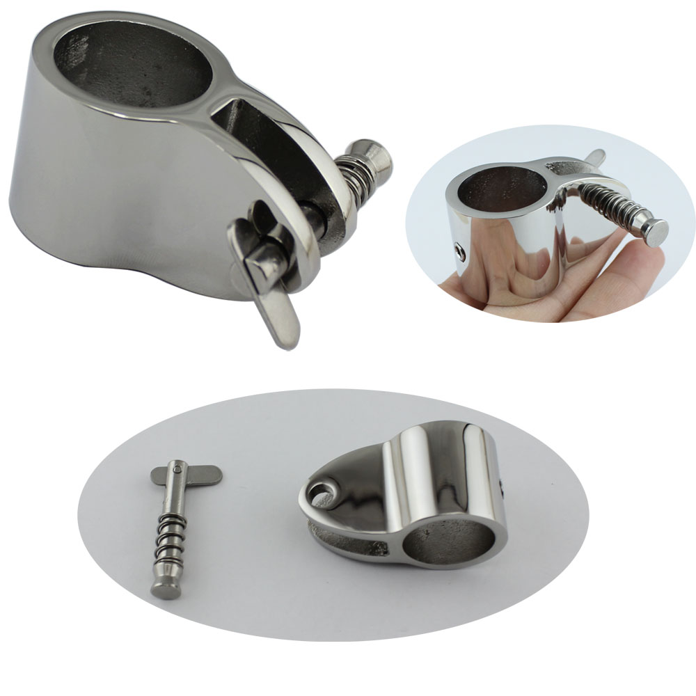  스프링 핀이 있는 고광택 비미니 조 슬라이드