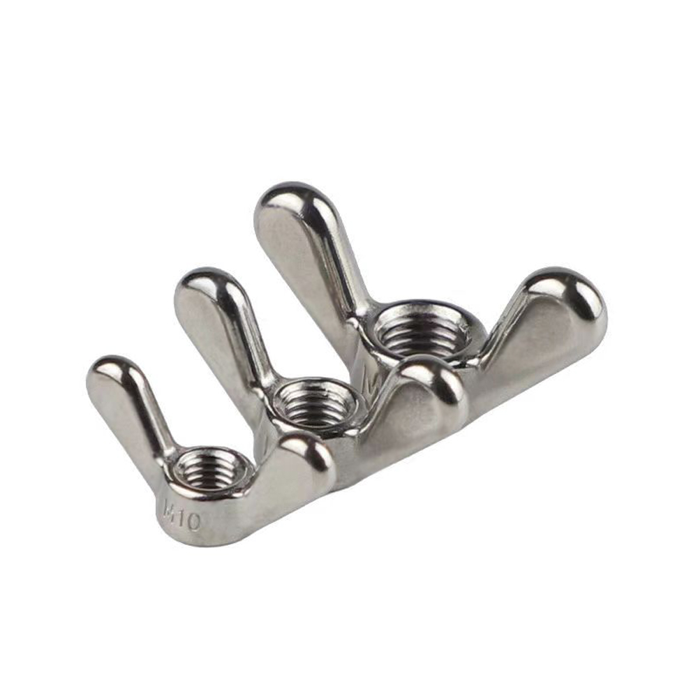 맞춤형 스테인레스 스틸 윙 나비 너트 