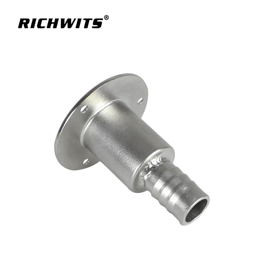 스루 선체 배기 스킨 피팅 316 스테인레스 스틸 보트 래치