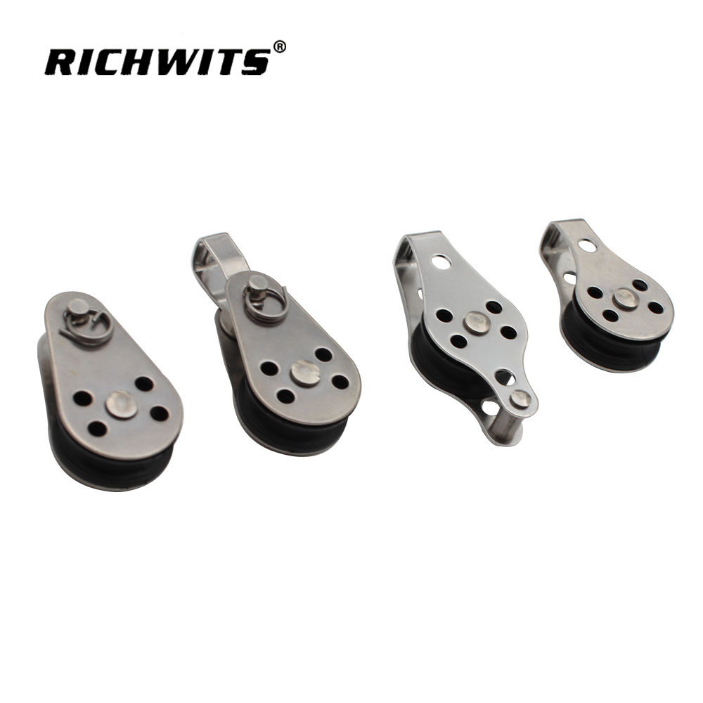 스테인리스 304 철사 밧줄 거는 철사 견인 바퀴 활차 장치