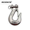 래치 1/4', 1/2'가 있는 스테인레스 스틸 리프팅 크레인 후크