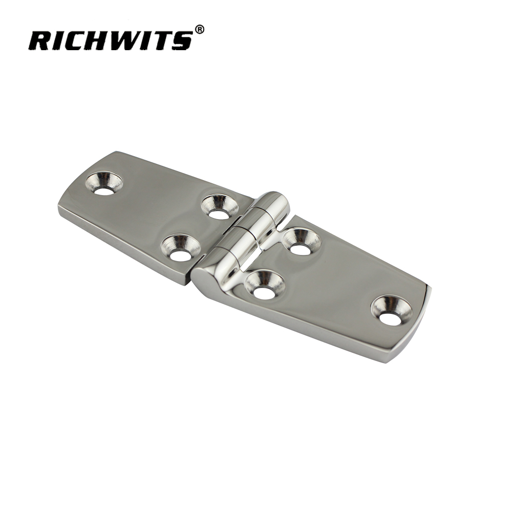 보트용 해양 SS 316 광택 주조 도어 경첩38*76mm