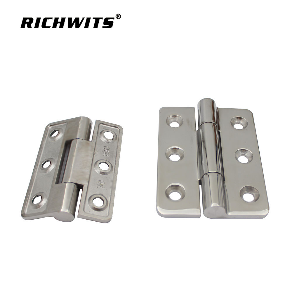 해양 하드웨어 SS304 3섹션 6홀 힌지