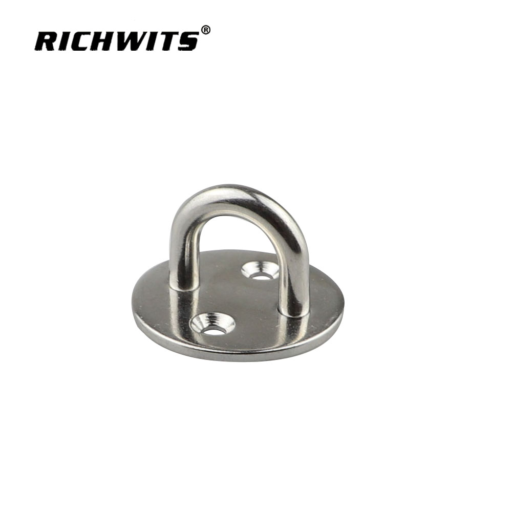  스테인레스 스틸 패드 아이 플레이트 라운드 아이 패드 플레이트 