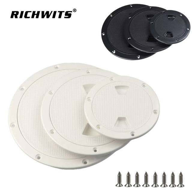 보트 요트 마린용 원형 데크 검사 커버 플라스틱