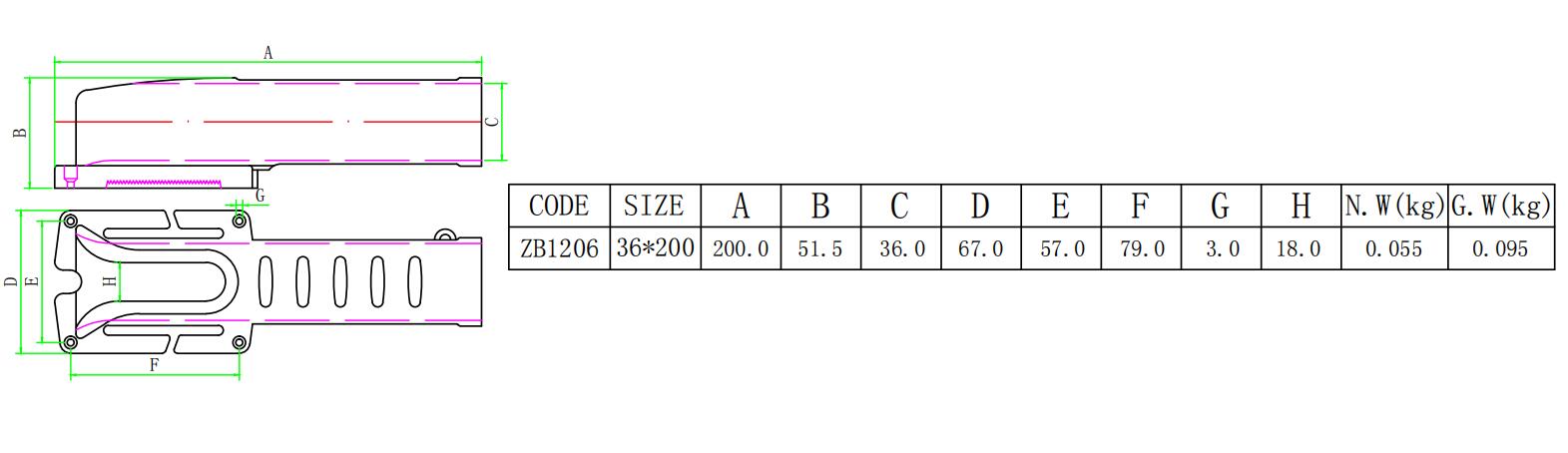부식 방지 나일론 해양 로드 홀더