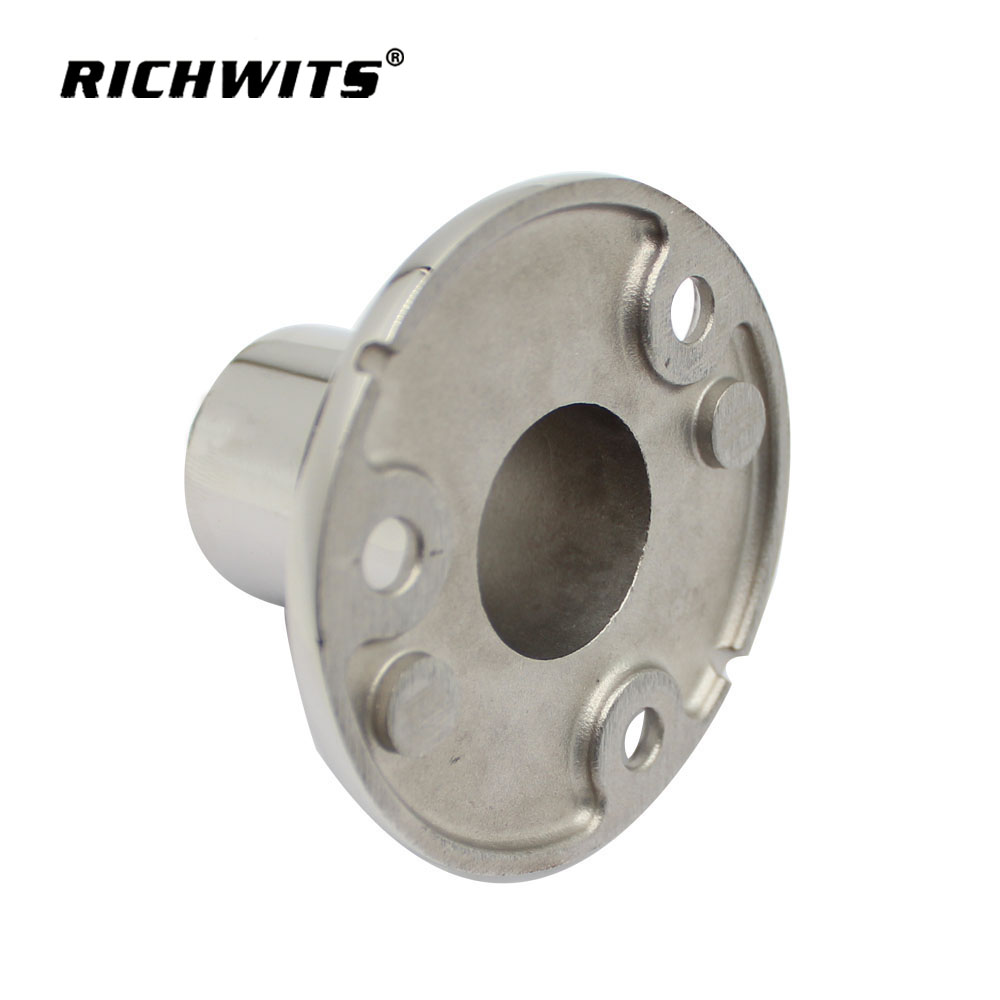  316 스테인레스 스틸 마린 90도 라운드 레일 베이스22mm 25mm