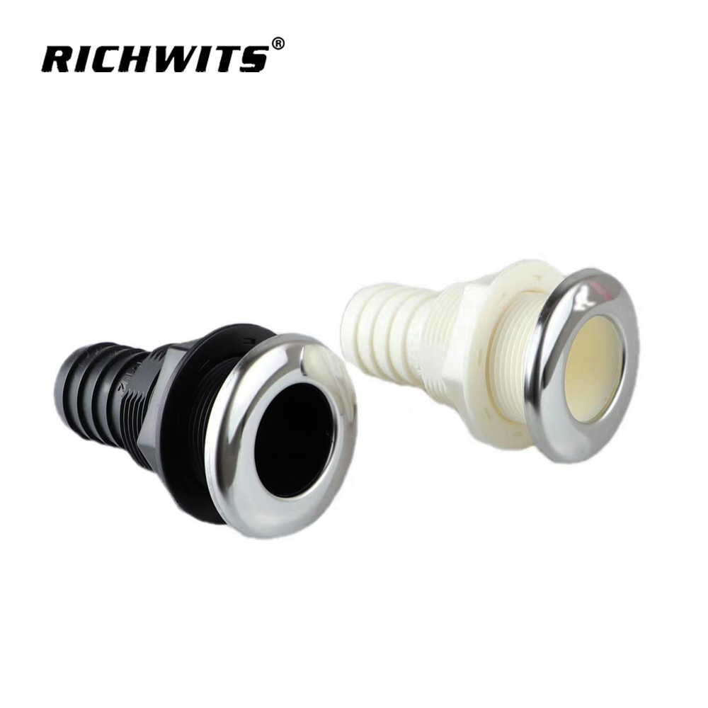  선체 배출구를 통한 플라스틱 호스용 선체를 통한 플라스틱