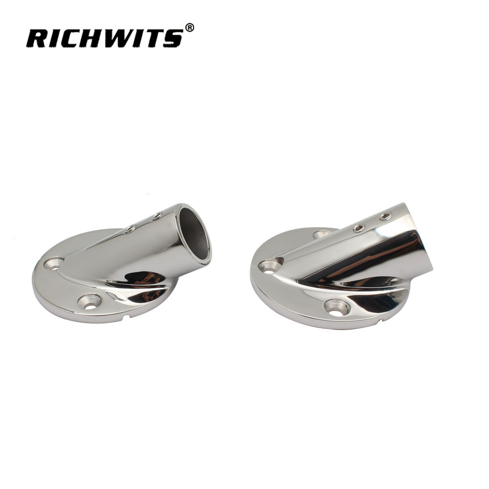  해양 30도 원형 레일 베이스 316 스테인레스 스틸 22mm/25mm