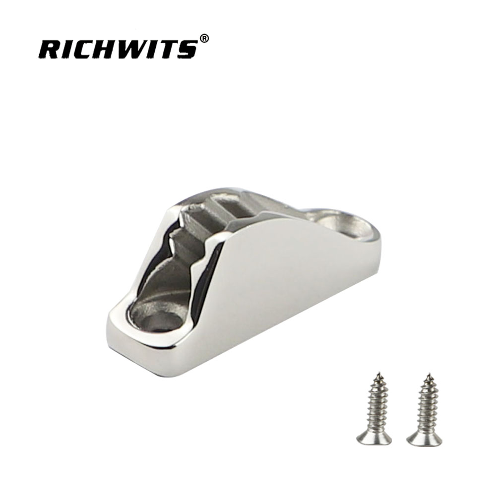 장비 하드웨어 스테인레스 스틸 316 보트 데크 클리트 18*48mm