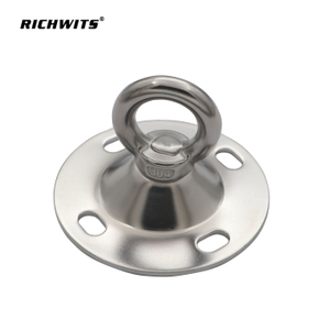 스테인레스 스틸 하드웨어 천장 해먹 플레이트 10X90mm