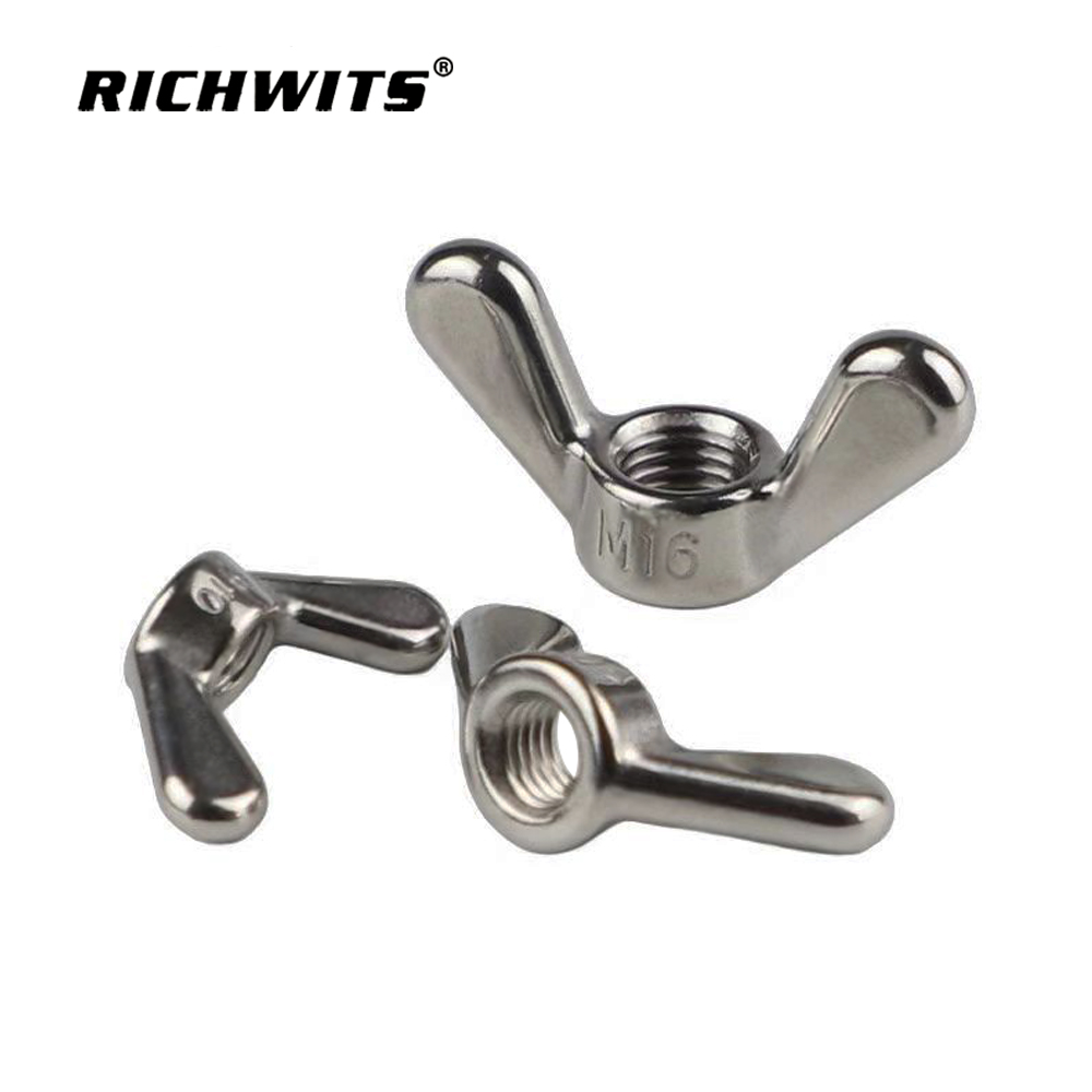 맞춤형 스테인레스 스틸 윙 나비 너트 